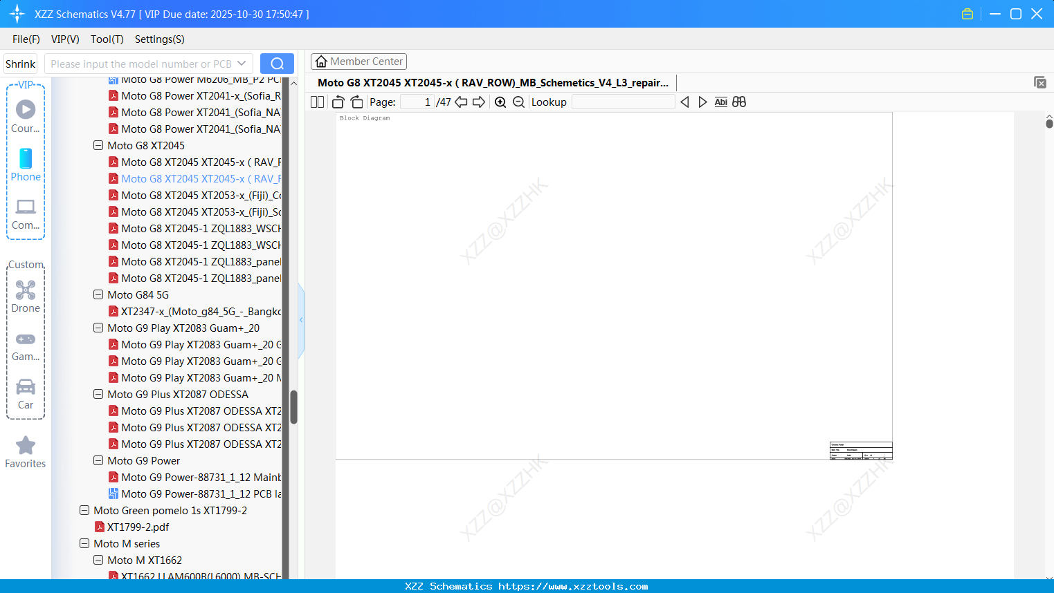 Motorola Moto G8 XT2045 XT2045-xгиRAV_ROW)_MB_Schemetics_V4_L3_repair